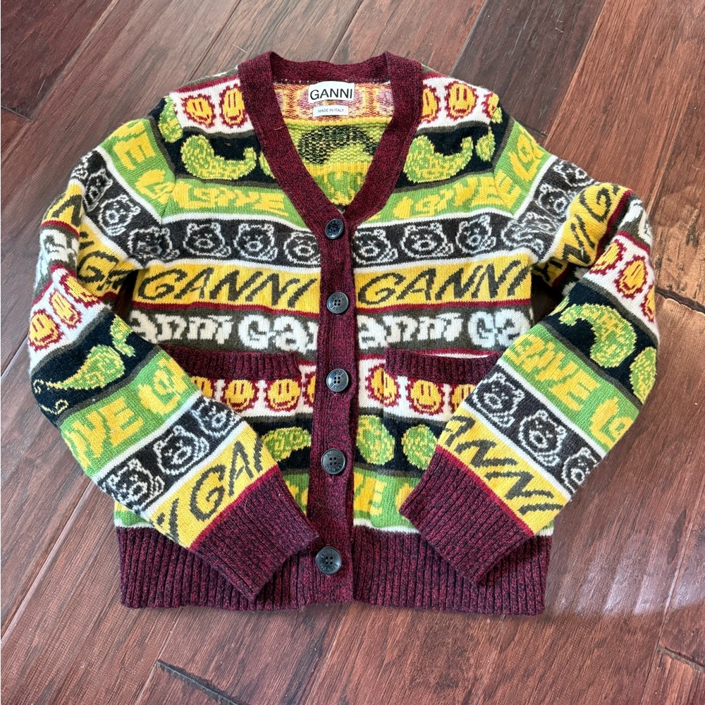Ganni Sweater Cardigan xxs